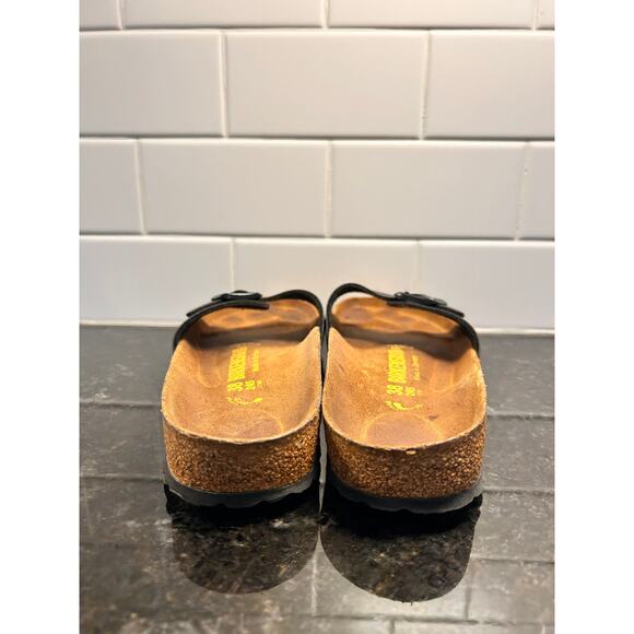 Birkenstock Women's Slip-On Sandals Arizona‎ BB HS Buttr Summer Black Size 38 - Picture 6 of 11